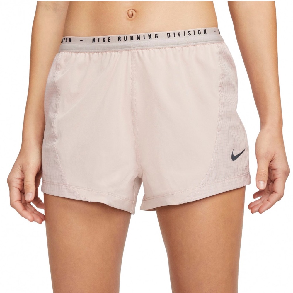 NWT Nike Dri-Fit Run 3” Division Tempo Luxe Shorts Womens Pink XL Style DD6815